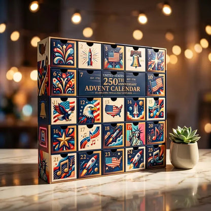 🇺🇸 LAST DAY — 40% OFF 🎇 | 250th Anniversary Advent Calendar 25 Days. 25 Collectibles. One Nation’s Legacy.