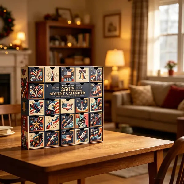🇺🇸 LAST DAY — 40% OFF 🎇 | 250th Anniversary Advent Calendar 25 Days. 25 Collectibles. One Nation’s Legacy.