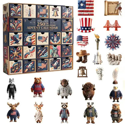 🇺🇸 LAST DAY — 40% OFF 🎇 | 250th Anniversary Advent Calendar 25 Days. 25 Collectibles. One Nation’s Legacy.